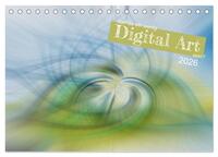 darf es ein wenig Digital Art sein? (Tischkalender 2026 DIN A5 quer), CALVENDO Monatskalender