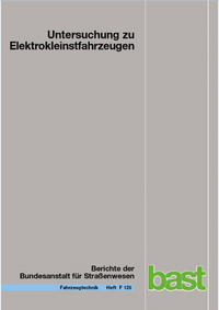 Untersuchung zu Elektrokleinstfahrzeugen