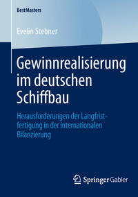 Vorderes Coverbild Gewinnrealisierung im deutschen Schiffbau