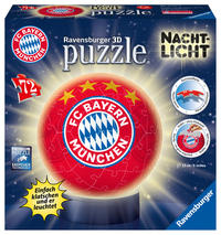3D Puzzle Nachtlicht FC Bayern München