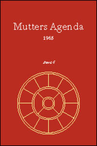 Agenda der Supramentalen Aktion auf der Erde / Mutters Agenda 1965