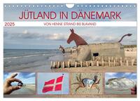 Jütland in Dänemark - Von Henne Strand bis Blavand (Wandkalender 2025 DIN A4 quer), CALVENDO Monatskalender