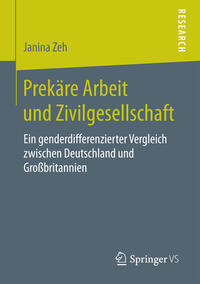 Vorderes Coverbild Prekäre Arbeit und Zivilgesellschaft