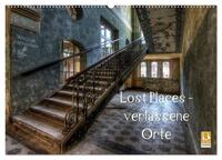 Lost Places - Verlassene Orte (Wandkalender 2025 DIN A2 quer), CALVENDO Monatskalender