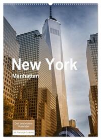 New York - Manhattan (Wandkalender 2026 DIN A2 hoch), CALVENDO Monatskalender