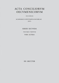 Concilii Actiones IV-V