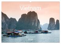Vietnam - Momente einer Reise (Wandkalender 2026 DIN A2 quer), CALVENDO Monatskalender