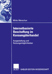 Vorderes Coverbild Internetbasierte Beschaffung im Konsumgüterhandel