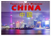 Vorderes Coverbild China - Tradition und Moderne (Wandkalender 2026 DIN A4 quer), CALVENDO Monatskalender