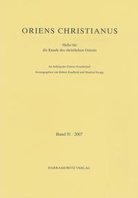 Oriens Christianus 91 (2007)