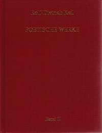 Poetische Werke in zwei Bänden.