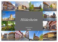 Hildesheim Impressionen (Wandkalender 2026 DIN A3 quer), CALVENDO Monatskalender