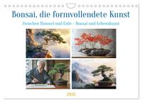 Vorderes Coverbild Bonsai, die formvollendete Kunst (Wandkalender 2026 DIN A4 quer), CALVENDO Monatskalender