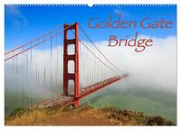 Golden Gate Bridge (Wandkalender 2025 DIN A2 quer), CALVENDO Monatskalender