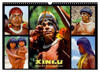 XINGU - Fluss der Menschenwesen (Wandkalender 2025 DIN A3 quer), CALVENDO Monatskalender