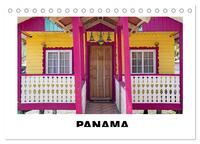 Panama - Streifzüge durch atemberaubende Küsten-, Berg- und Stadtlandschaften (Tischkalender 2026 DIN A5 quer), CALVENDO Monatskalender