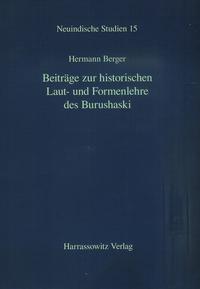 Beiträge zur historischen Laut- und Formenlehre des Burushaski