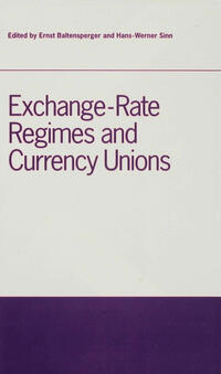 Vorderes Coverbild Exchange-Rate Regimes and Currency Unions