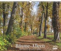 Bäume – Alleen 2026 – Wandkalender 52 x 42,5 cm – Spiralbindung