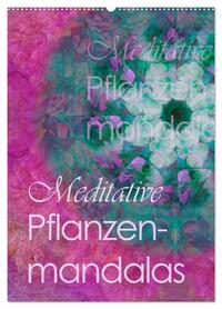 Meditative Pflanzenmandalas (Wandkalender 2026 DIN A2 hoch), CALVENDO Monatskalender