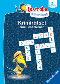 Leserabe Rätselspaß - Krimirätsel zum Lesenlernen (2. Lesestufe)