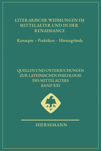 Literarische Widmungen im Mittelalter und in der Renaissance