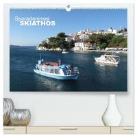 Sporadeninsel Skiathos (hochwertiger Premium Wandkalender 2026 DIN A2 quer), Kunstdruck in Hochglanz
