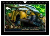 Oldtimer perfekt insziniert (Wandkalender 2025 DIN A4 quer), CALVENDO Monatskalender