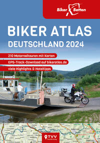 Vorderes Coverbild Biker Atlas DEUTSCHLAND 2024