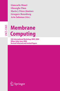 Vorderes Coverbild Membrane Computing