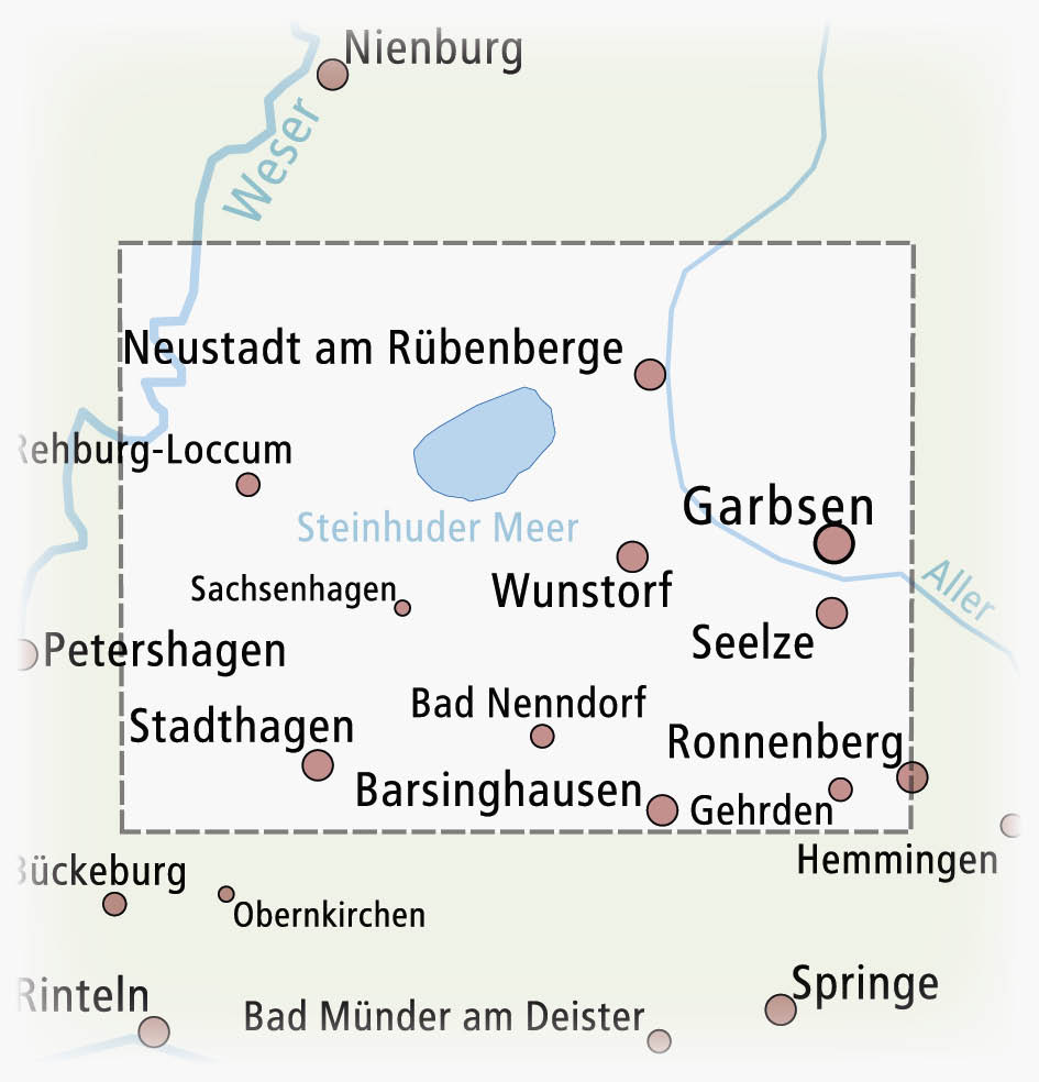 Beispielinhalt (Bild) Steinhuder Meer, Neustadt a. R. - Wunstorf - Rehburg-Loccum
