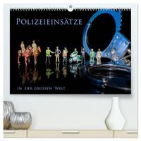 Vorderes Coverbild Polizeieinsätze, in der großen Welt (hochwertiger Premium Wandkalender 2026 DIN A2 quer), Kunstdruck in Hochglanz