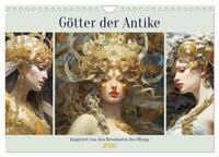 Götter der Antike. Inspiriert von den Bewohnern des Olymp (Wandkalender 2026 DIN A4 quer), CALVENDO Monatskalender