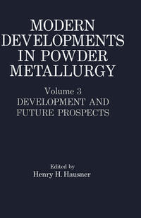 Vorderes Coverbild Modern Developments in Powder Metallurgy