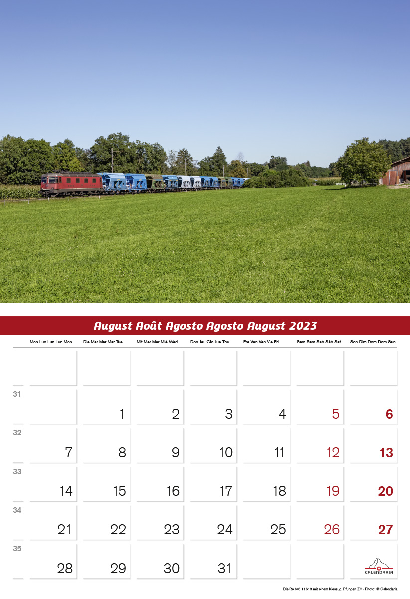 Schweizer Eisenbahnen 2023