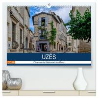 Uzés - Charmante Kleinstadt im Gard (hochwertiger Premium Wandkalender 2026 DIN A2 quer), Kunstdruck in Hochglanz