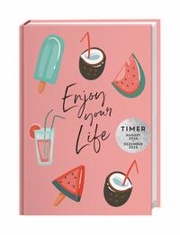 Vorderes Coverbild Happy Life Timer Schülerkalender A5 2024/2025