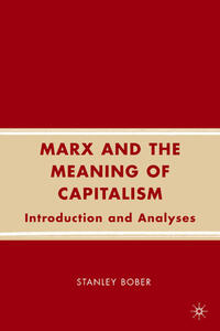 Vorderes Coverbild Marx and the Meaning of Capitalism