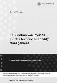 Kalkulation von Preisen für das technische Facility Management