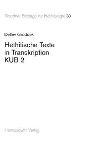 Hethitische Texte in Transkription KUB 2