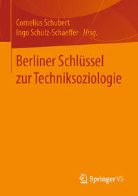 Vorderes Coverbild Berliner Schlüssel zur Techniksoziologie