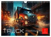 Truck Fantasien (Wandkalender 2026 DIN A4 quer), CALVENDO Monatskalender