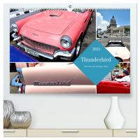 Thunderbird - Ford-Ikone der Fünfziger Jahre (hochwertiger Premium Wandkalender 2025 DIN A2 quer), Kunstdruck in Hochglanz