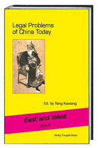 Legal Problems of China Today