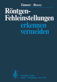 Vorderes Coverbild Röntgen-Fehleinstellungen