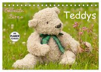 Geliebte Bären - Teddys (Tischkalender 2026 DIN A5 quer), CALVENDO Monatskalender