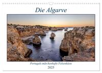 Die Algarve - Portugals märchenhafte Felsenküste (Wandkalender 2025 DIN A3 quer), CALVENDO Monatskalender