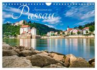 Impressionen aus Passau (Wandkalender 2025 DIN A4 quer), CALVENDO Monatskalender