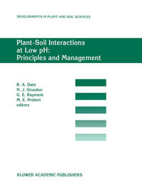Vorderes Coverbild Plant-Soil Interactions at Low pH: Principles and Management