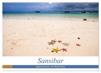 Sansibar - Impressionen von Rolf Dietz (Wandkalender 2025 DIN A2 quer), CALVENDO Monatskalender